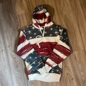 Patriotic hoodie size small